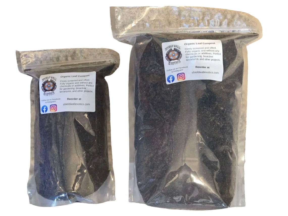 Organic Leaf Compost Natural Soil Amendment for Gardening