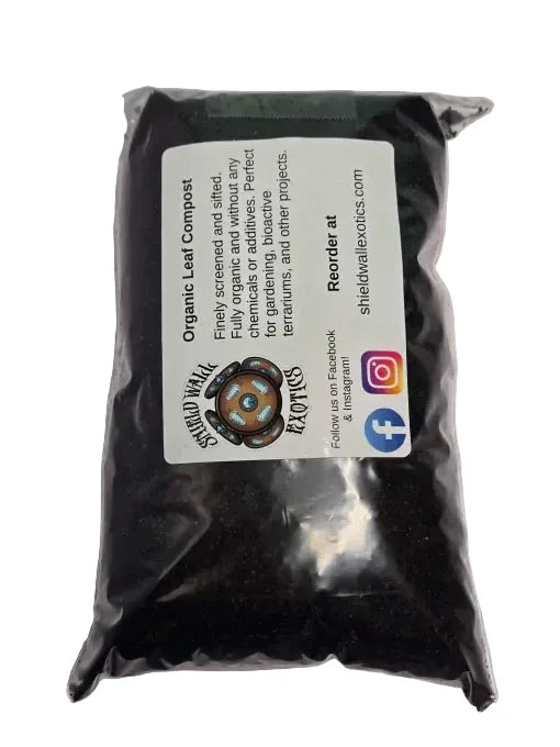 Organic Leaf Compost Natural Soil Amendment for Gardening