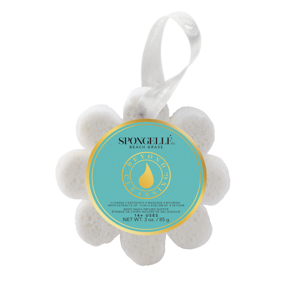 Wild Flower Soap Sponge Exfoliating Bath Bar