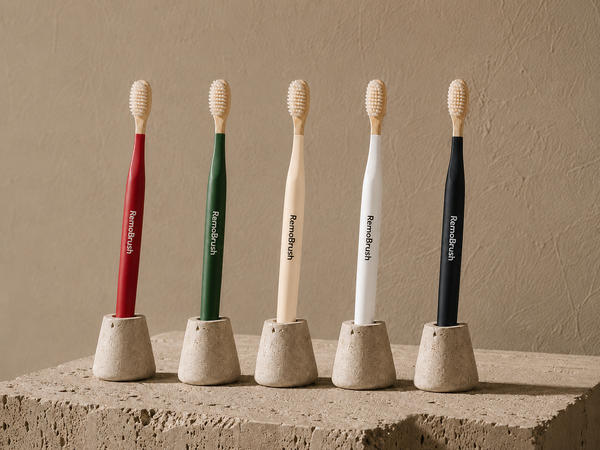 Miswak Bristles Bamboo Toothbrush Eco-Friendly Oral Care
