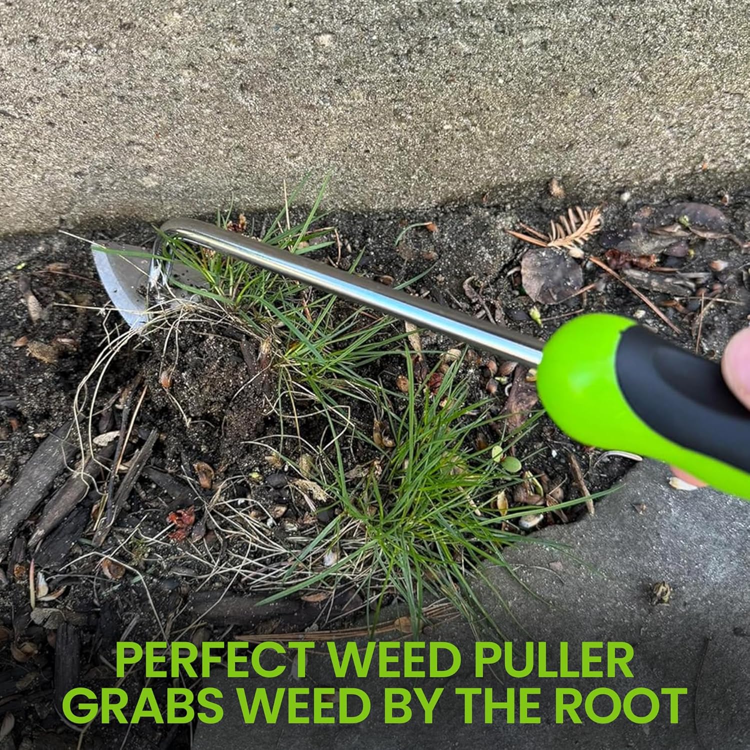 Garden Root Weeder Tool Heavy Duty Weed Remover