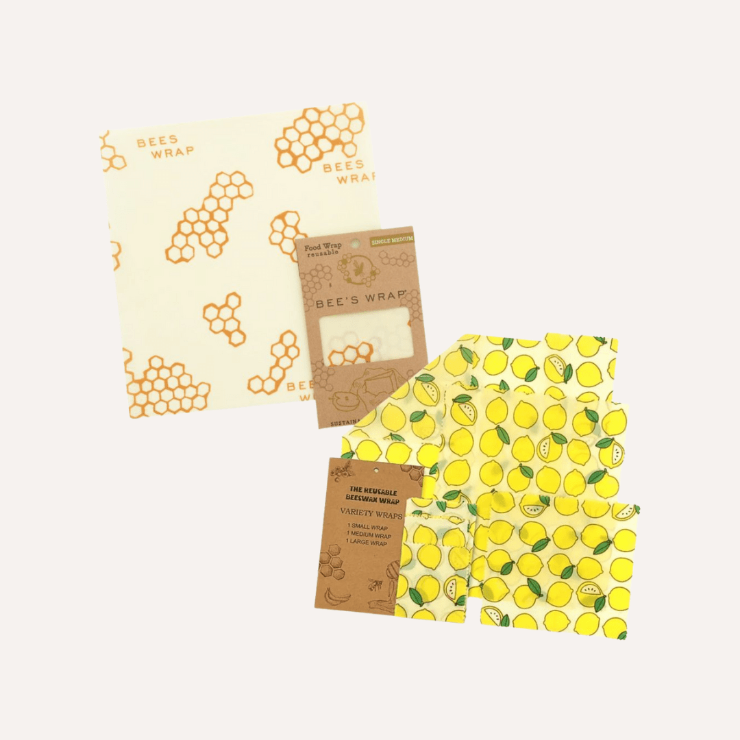 Tilley + Me Reusable Beeswax Food Wraps Sustainable Storage