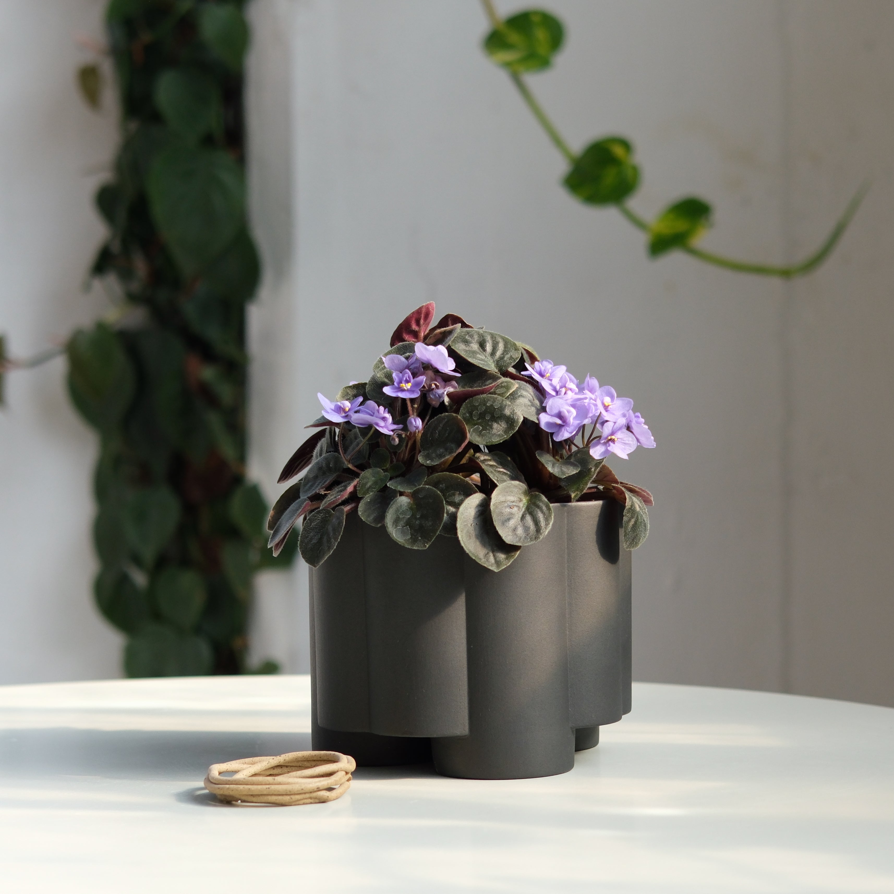 Pillar Planter Modern Decorative Indoor Outdoor Plant Pot