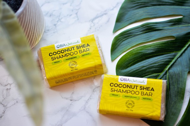 Coconut Shea Sulfate-Free Shampoo Bar for Curly Hair