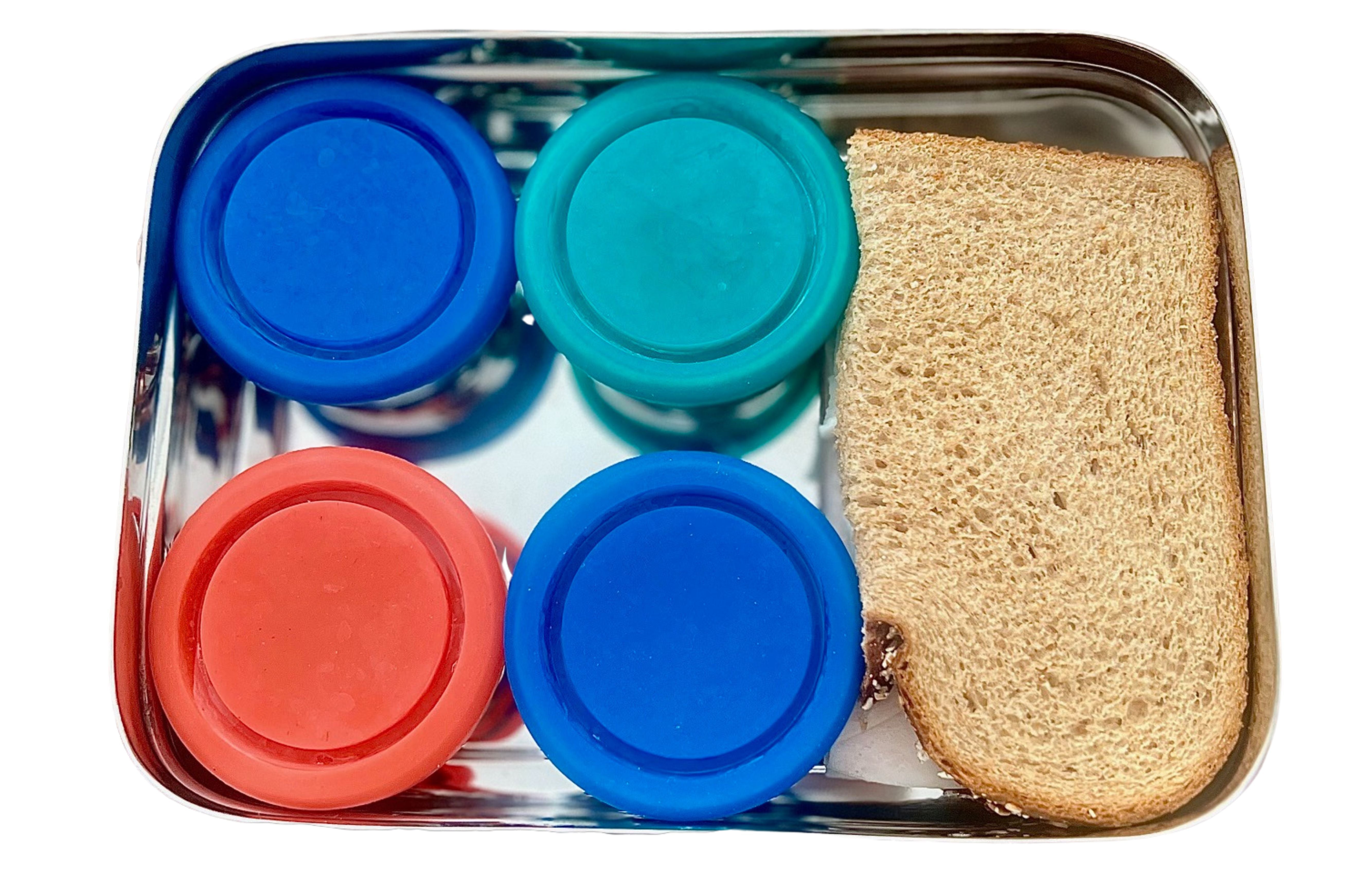 Stainless Steel Bento Snack Box for On-the-Go Meals