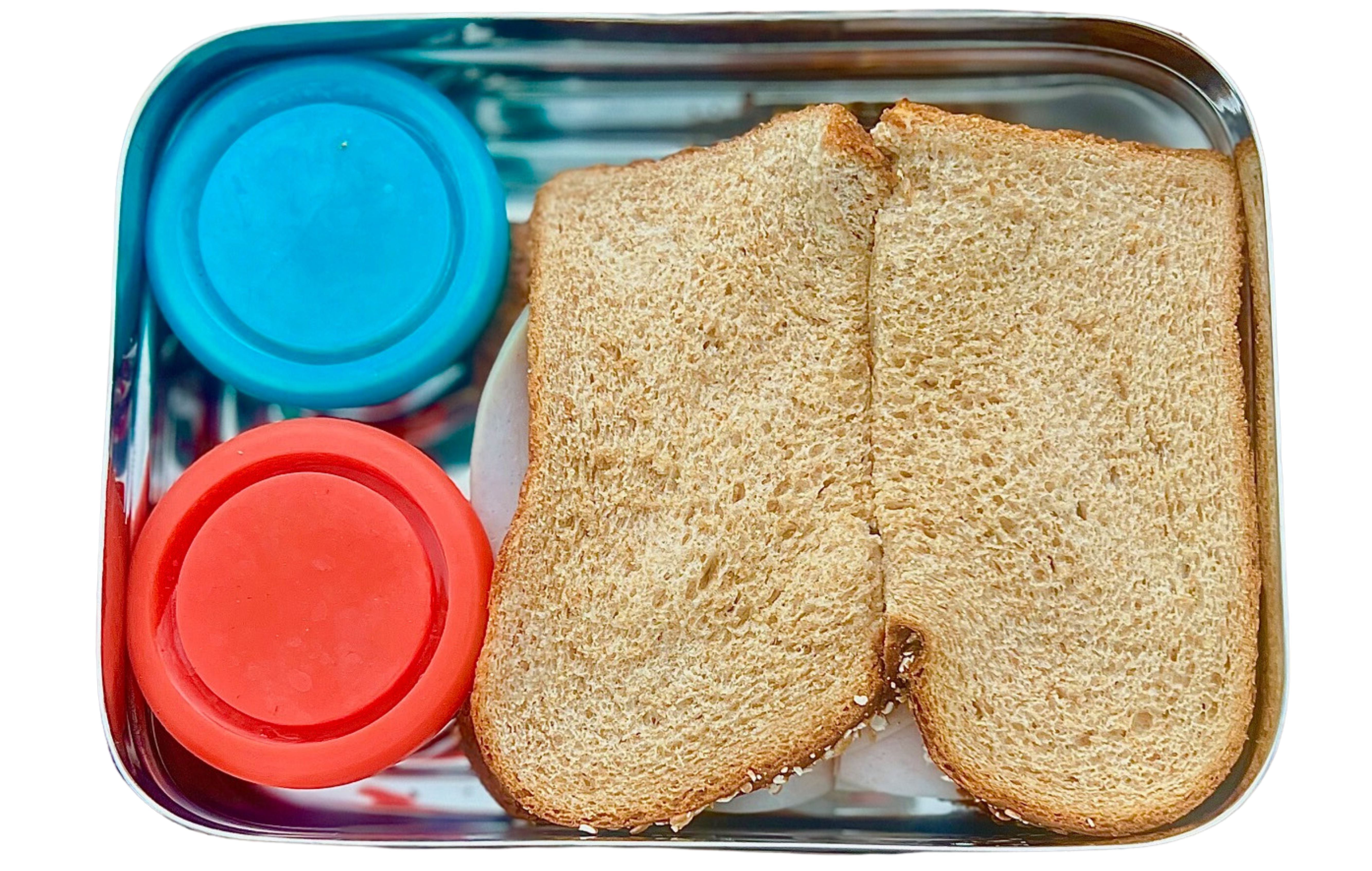 Stainless Steel Bento Snack Box for On-the-Go Meals