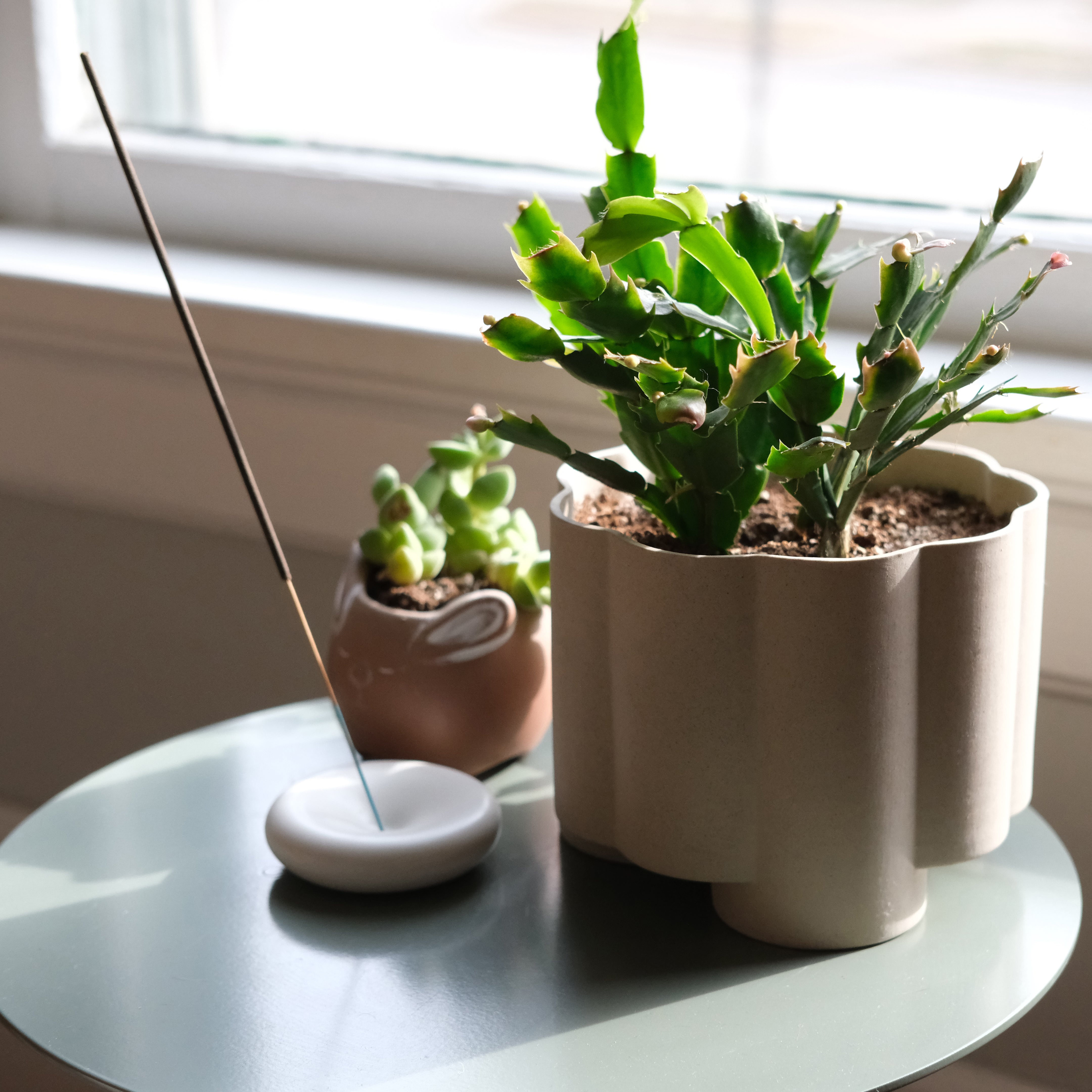 Pillar Planter Modern Decorative Indoor Outdoor Plant Pot