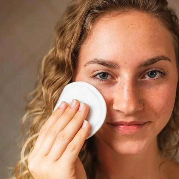 Reusable Bamboo Cotton Facial Rounds Set of 20
