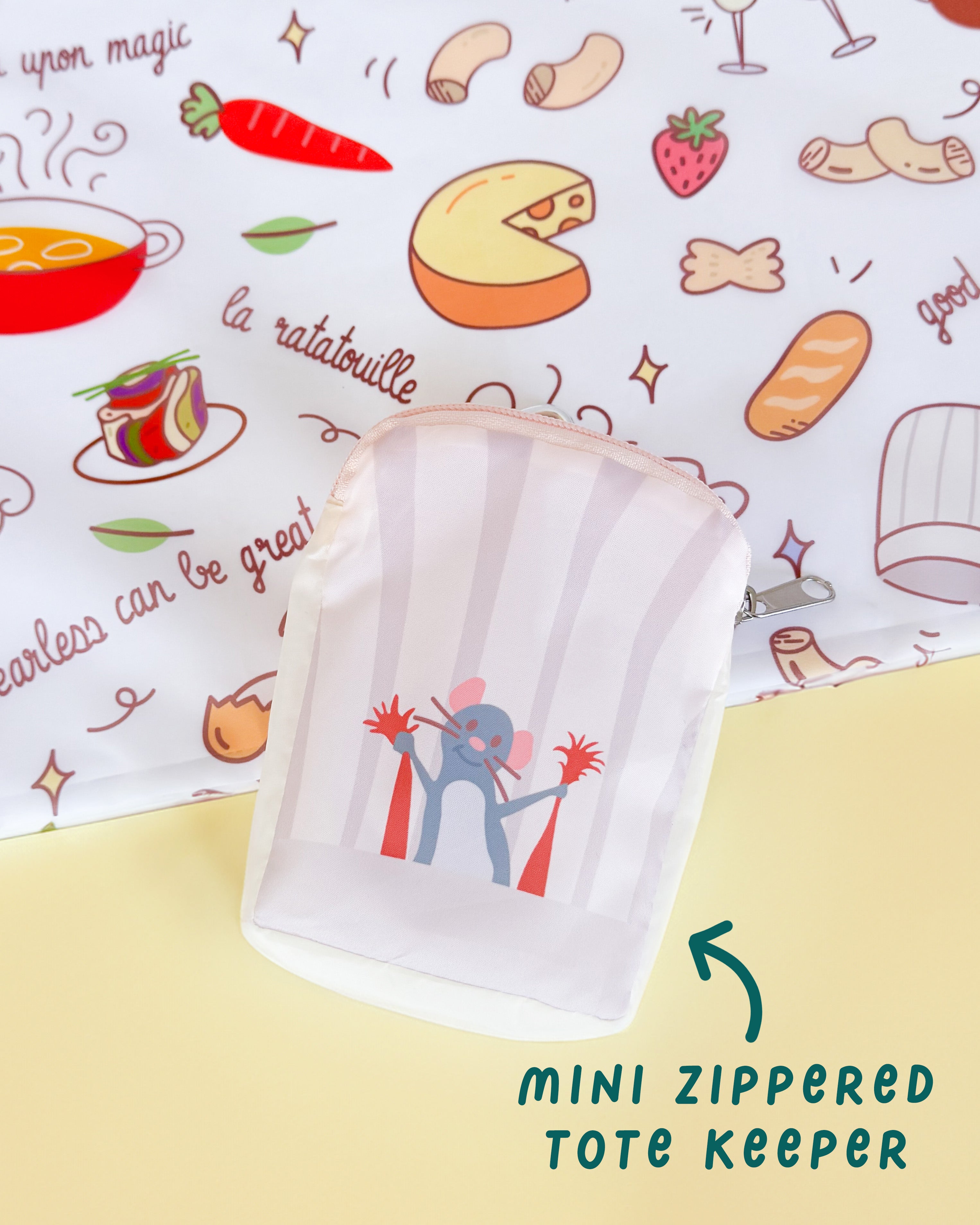 Ratatouille Reusable Shopping Tote Bag Eco-Friendly