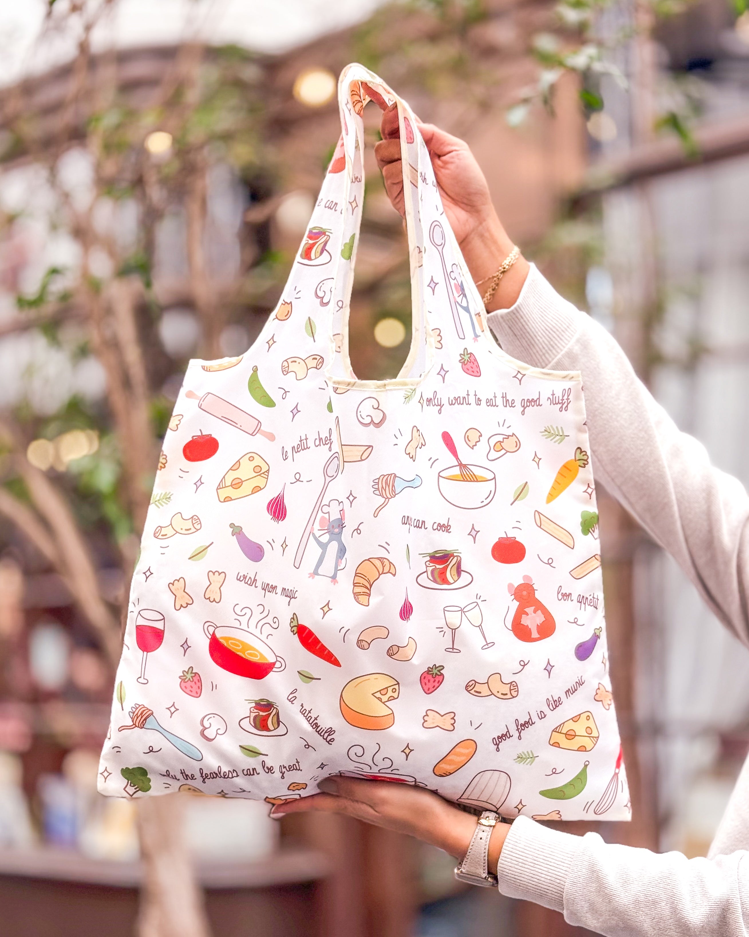 Ratatouille Reusable Shopping Tote Bag Eco-Friendly