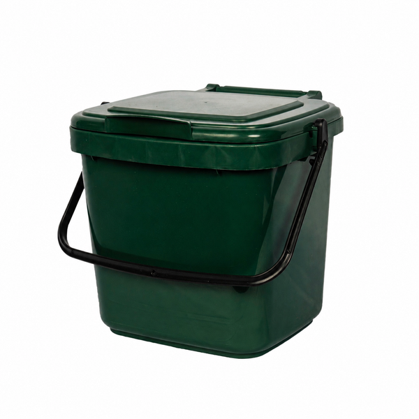 2.5-Gallon Kitchen Compost Caddy Food Waste Bin