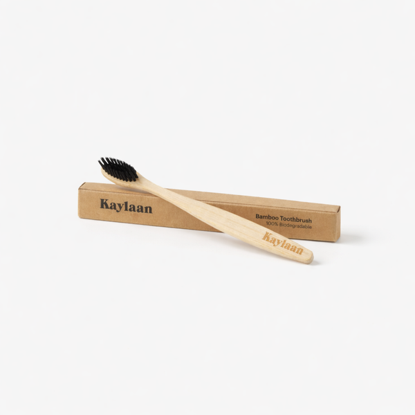 Organic Bamboo Toothbrush Eco-Friendly Soft Bristles Natural