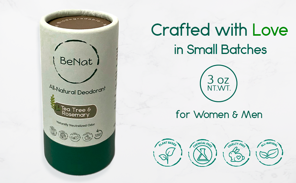 Plastic-Free Deodorant Eco-Friendly Body Care