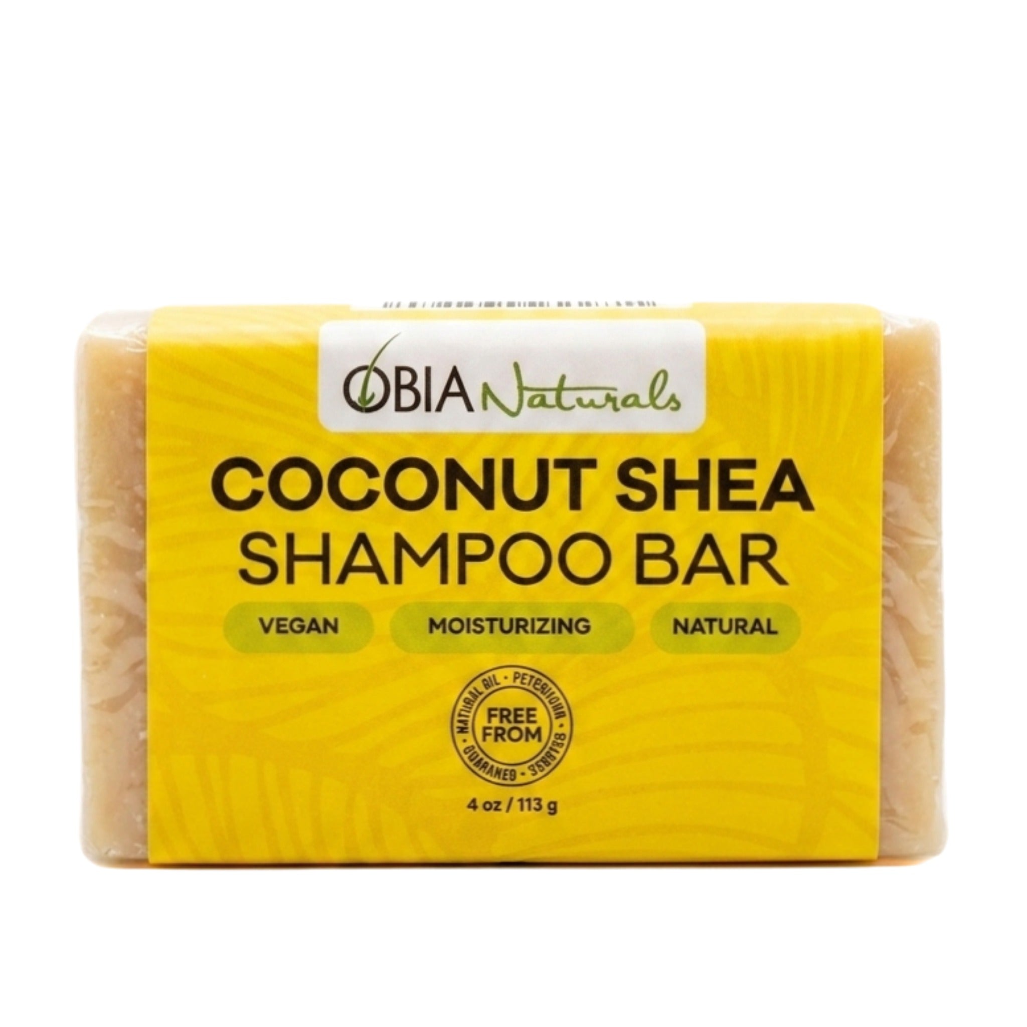 Coconut Shea Sulfate-Free Shampoo Bar for Curly Hair
