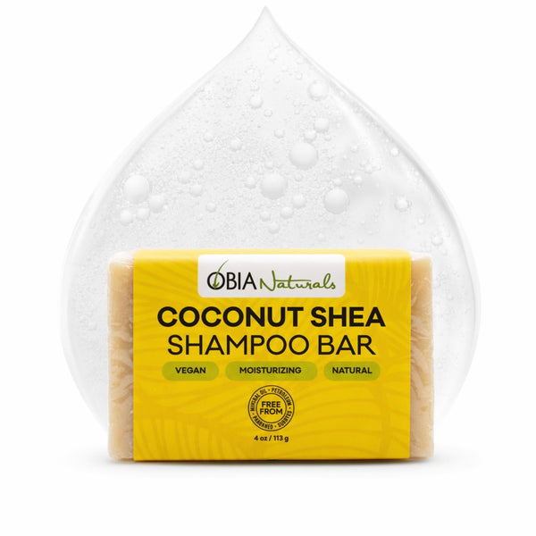 Coconut Shea Sulfate-Free Shampoo Bar for Curly Hair