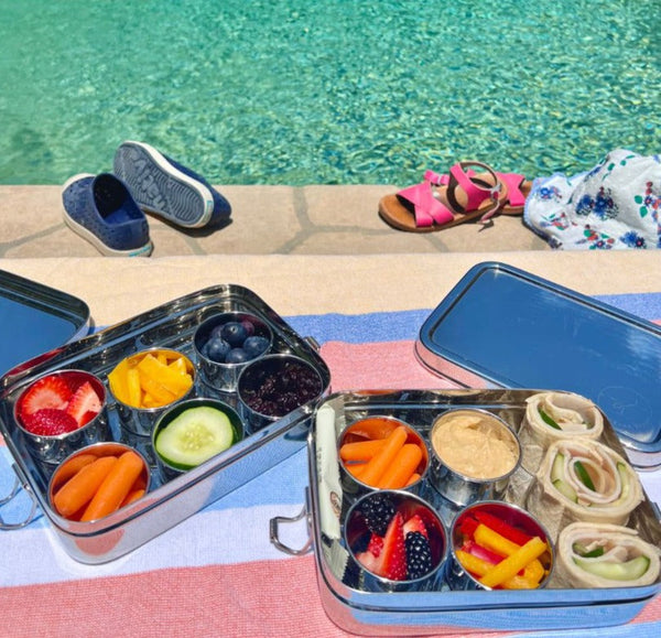 Stainless Steel Bento Snack Box for On-the-Go Meals