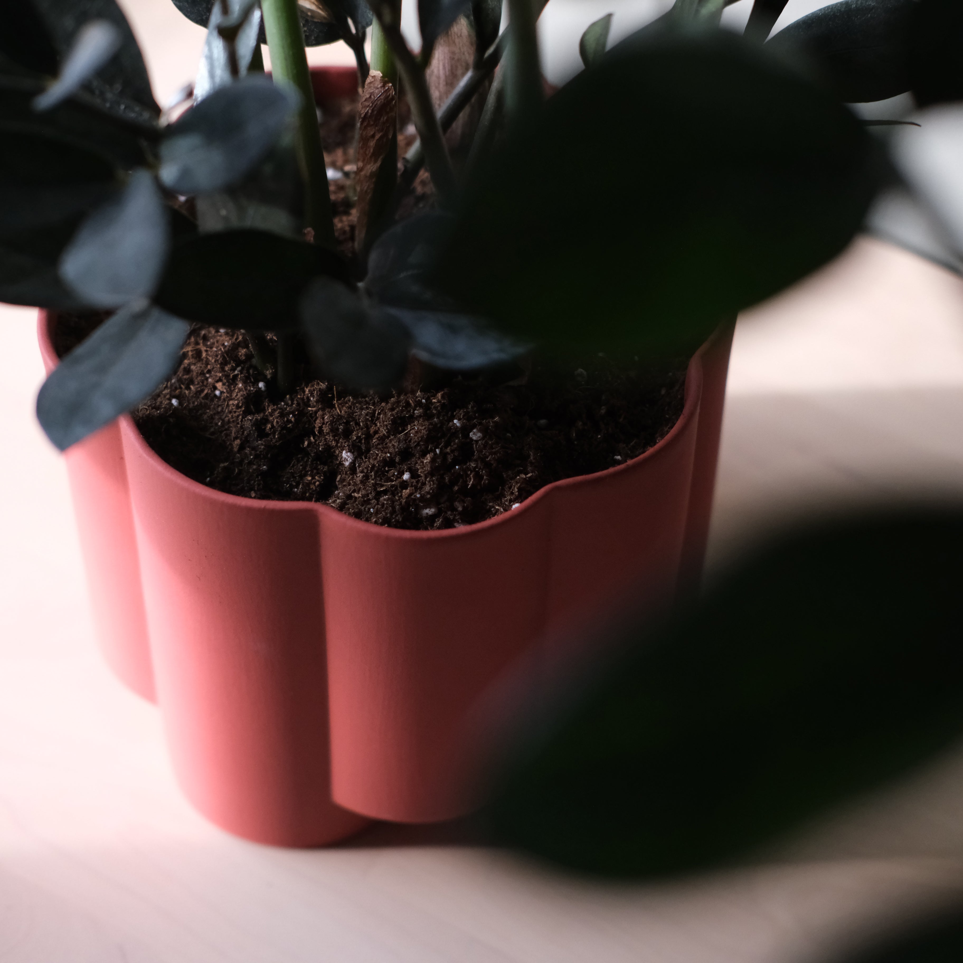 Pillar Planter Modern Decorative Indoor Outdoor Plant Pot