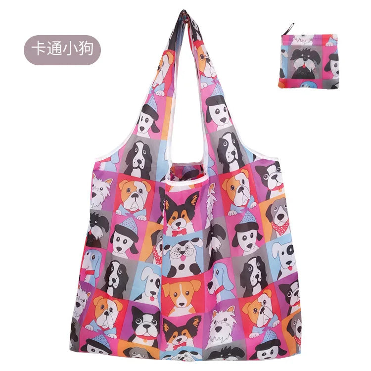 Large Reusable Shopping Tote Bag Foldable Eco Storage