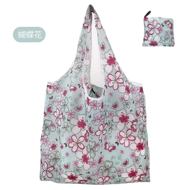 Large Reusable Shopping Tote Bag Foldable Eco Storage