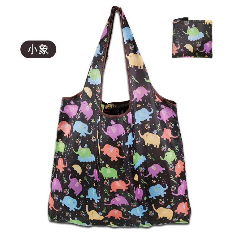 Large Reusable Shopping Tote Bag Foldable Eco Storage