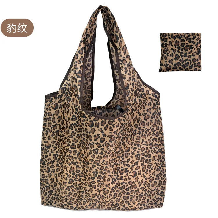 Large Reusable Shopping Tote Bag Foldable Eco Storage