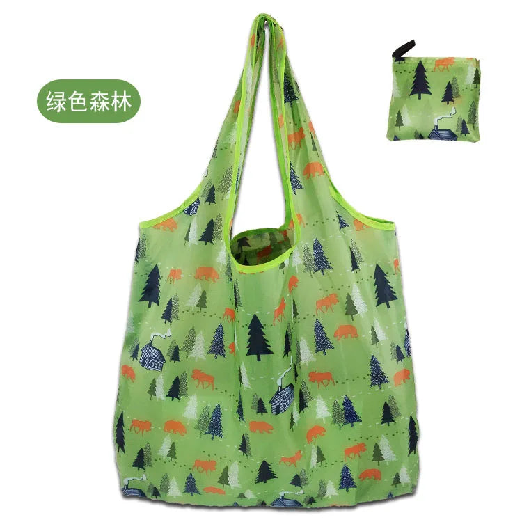 Large Reusable Shopping Tote Bag Foldable Eco Storage