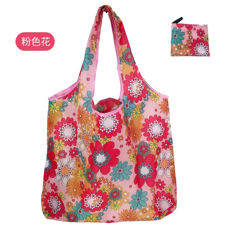 Large Reusable Shopping Tote Bag Foldable Eco Storage