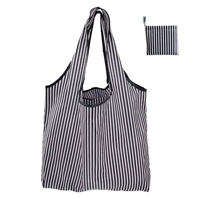 Large Foldable Reusable Shopping Tote Bag Eco-Friendly Portable
