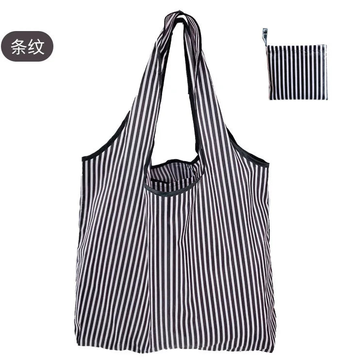 Large Reusable Shopping Tote Bag Foldable Eco Storage