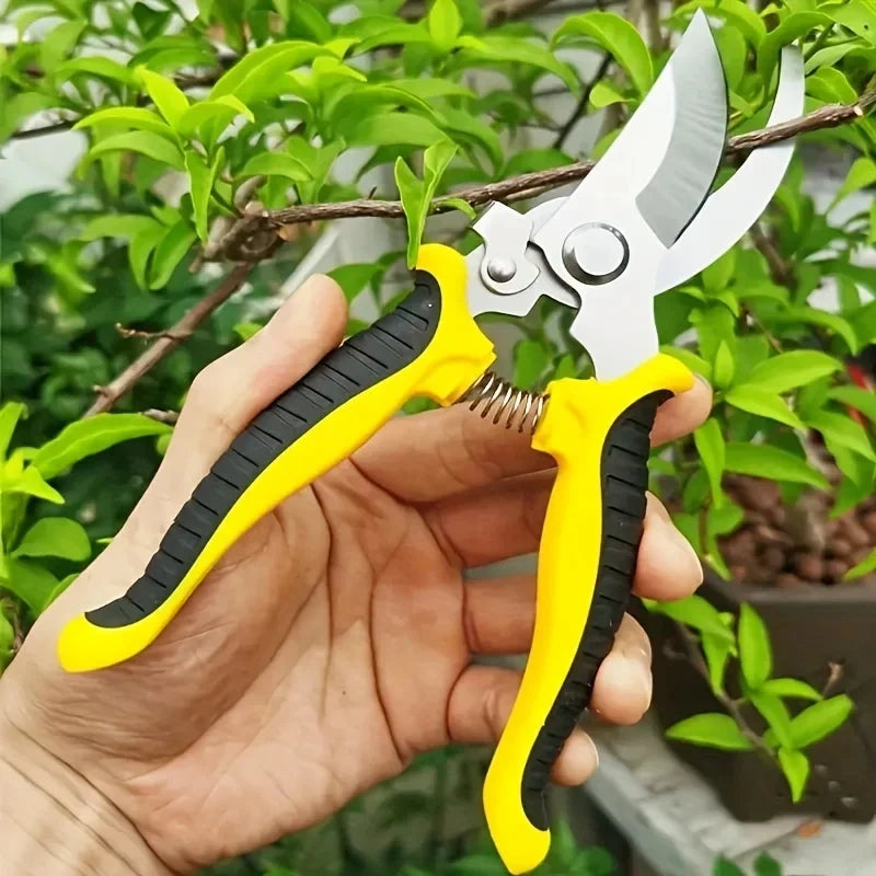 Heavy Duty Garden Pruning Scissors Sharp Cutting Shears