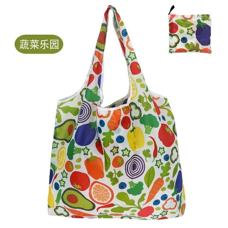 Large Reusable Shopping Tote Bag Foldable Eco Storage