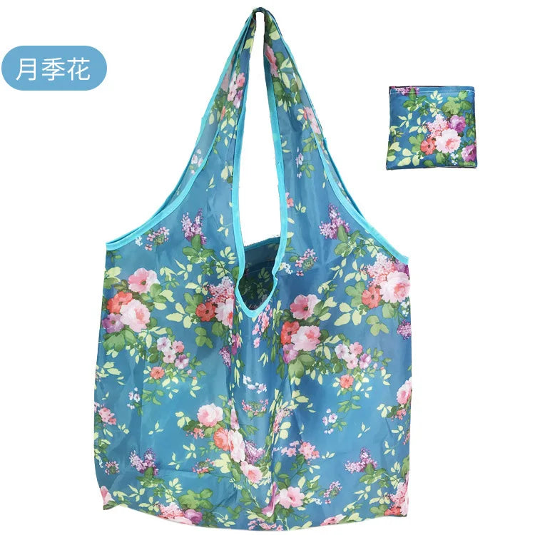 Large Reusable Shopping Tote Bag Foldable Eco Storage