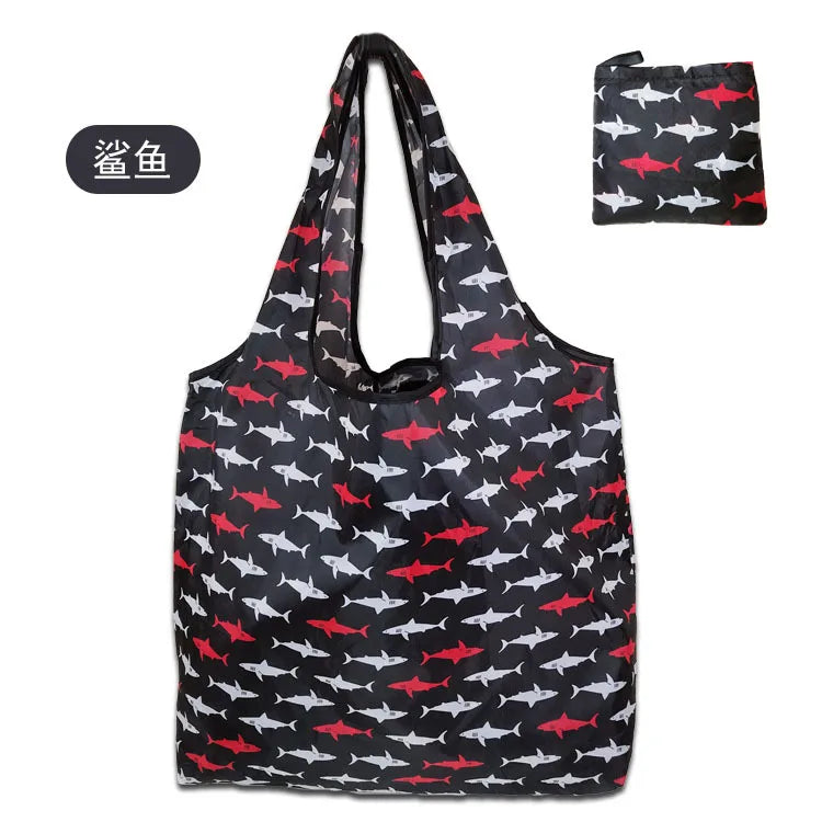 Large Reusable Shopping Tote Bag Foldable Eco Storage