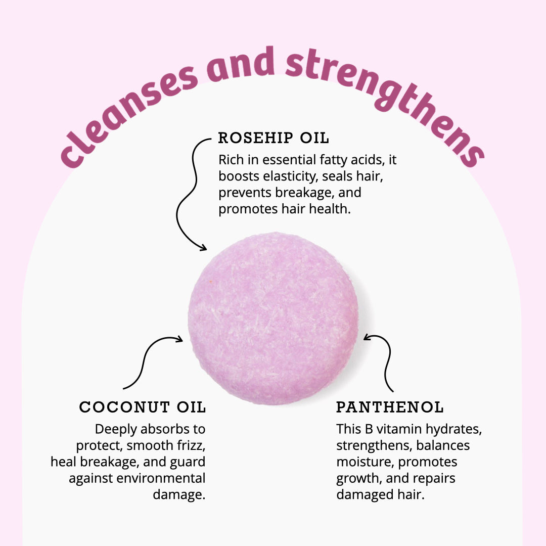 Super Bloom Strengthening Shampoo Bar Natural Hair Care