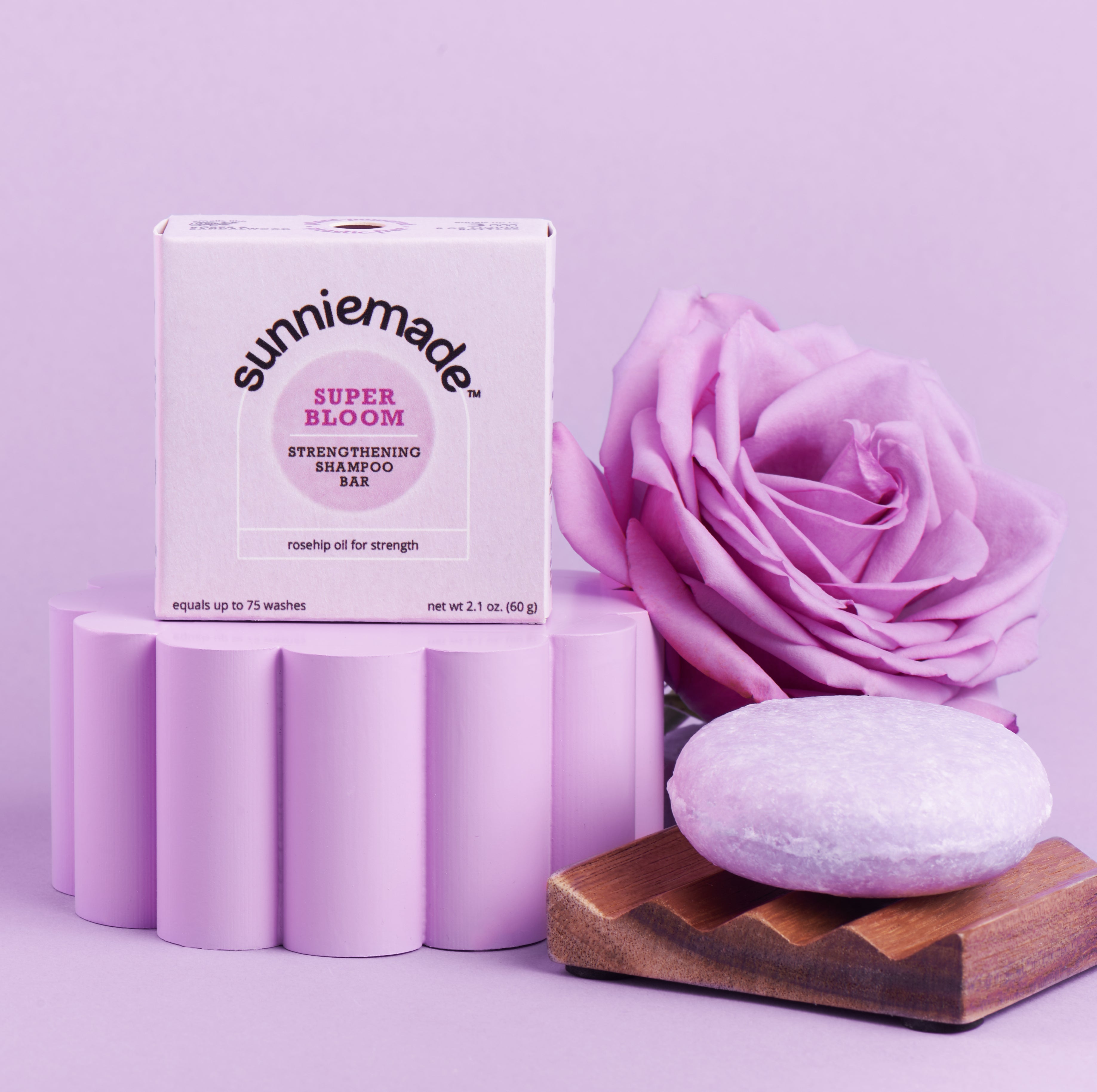 Super Bloom Strengthening Shampoo Bar Natural Hair Care