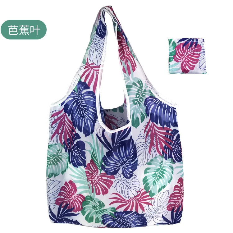Large Reusable Shopping Tote Bag Foldable Eco Storage