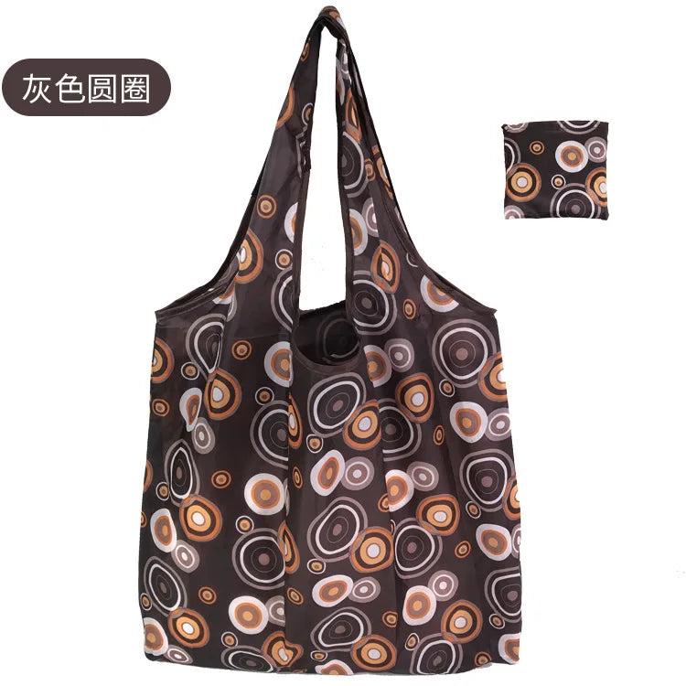 Large Reusable Shopping Tote Bag Foldable Eco Storage
