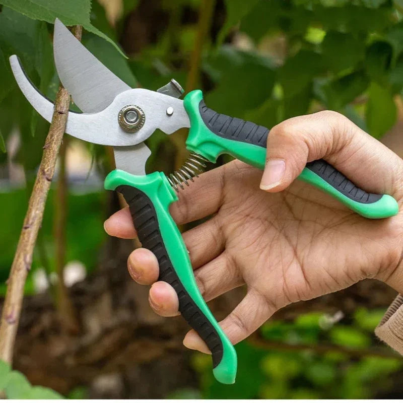 Heavy Duty Garden Pruning Scissors Sharp Cutting Shears