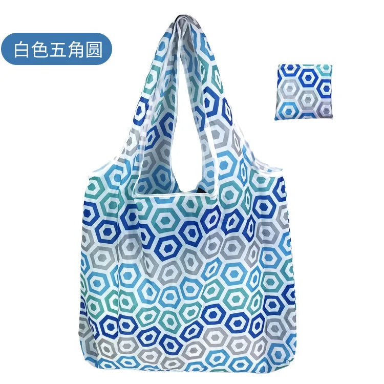 Large Reusable Shopping Tote Bag Foldable Eco Storage