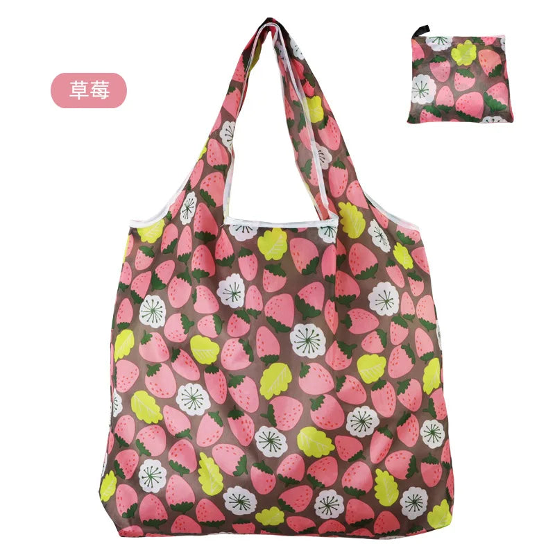 Large Foldable Reusable Shopping Tote Bag Eco-Friendly Portable