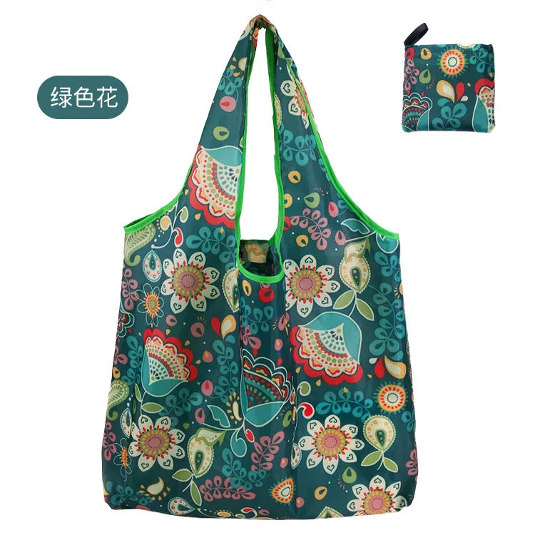 Large Reusable Shopping Tote Bag Foldable Eco Storage