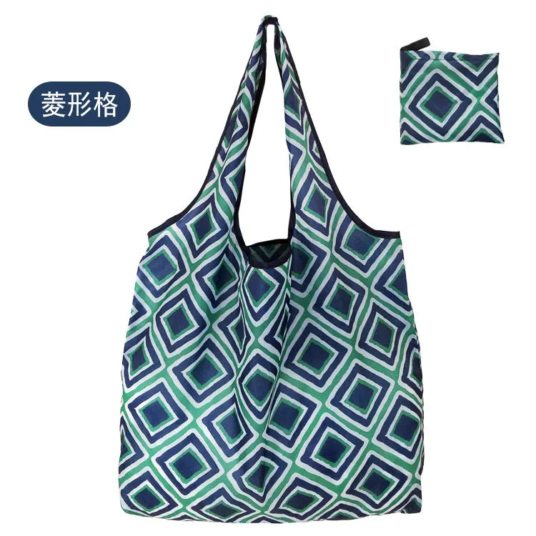 Large Reusable Shopping Tote Bag Foldable Eco Storage