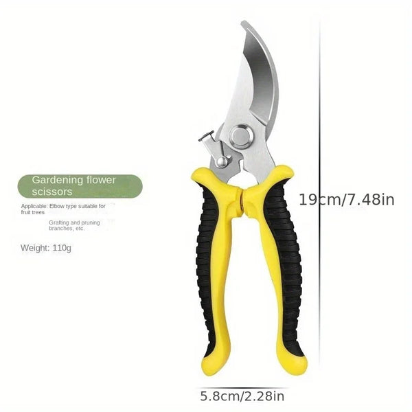 Heavy Duty Garden Pruning Scissors Sharp Cutting Shears