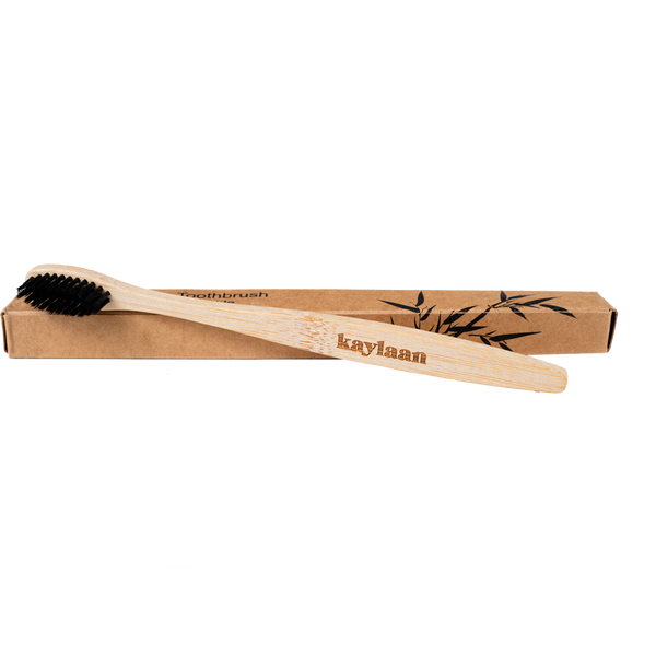Organic Bamboo Toothbrush Eco-Friendly Soft Bristles Natural