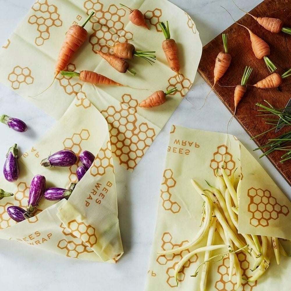 Tilley + Me Reusable Beeswax Food Wraps Sustainable Storage