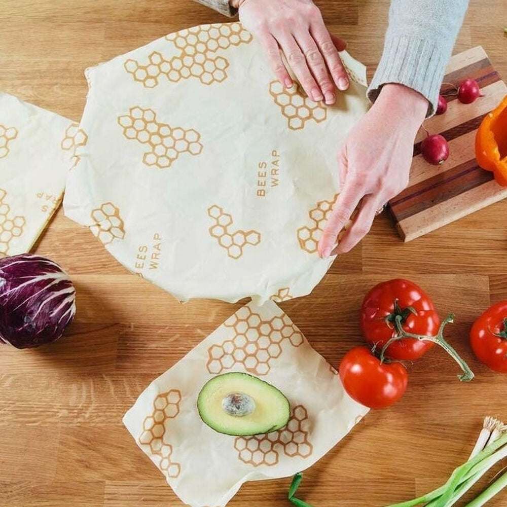 Tilley + Me Reusable Beeswax Food Wraps Sustainable Storage