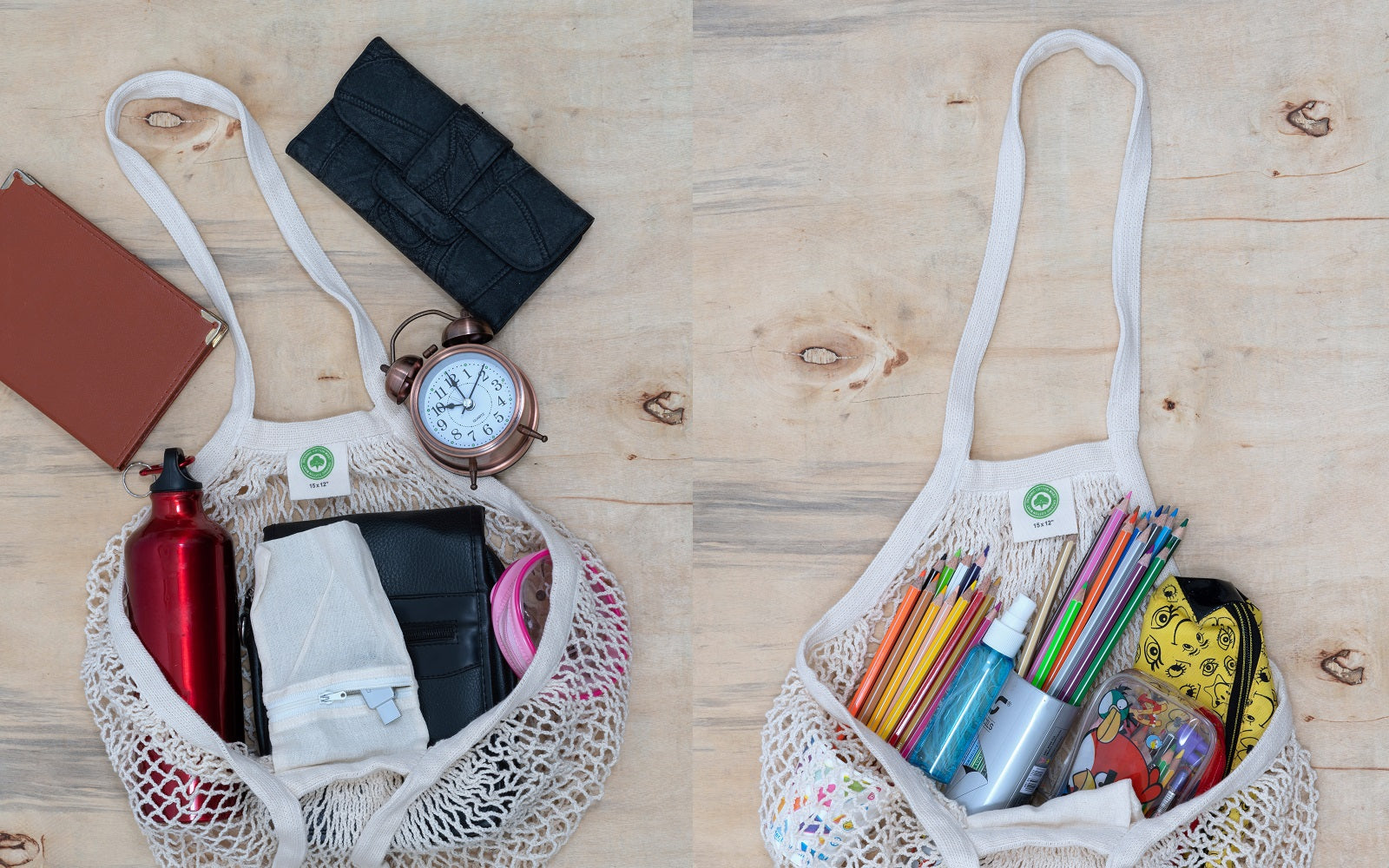 Reusable Mesh Shopping Bag Lightweight Eco-Friendly Grocery Tote