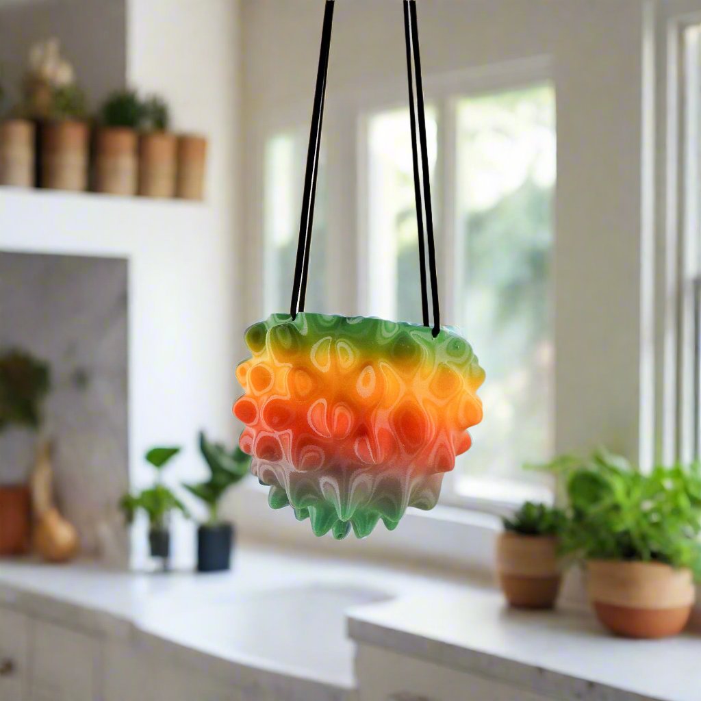 Creature Orb Hanging Planter Pot with Drainage Hole