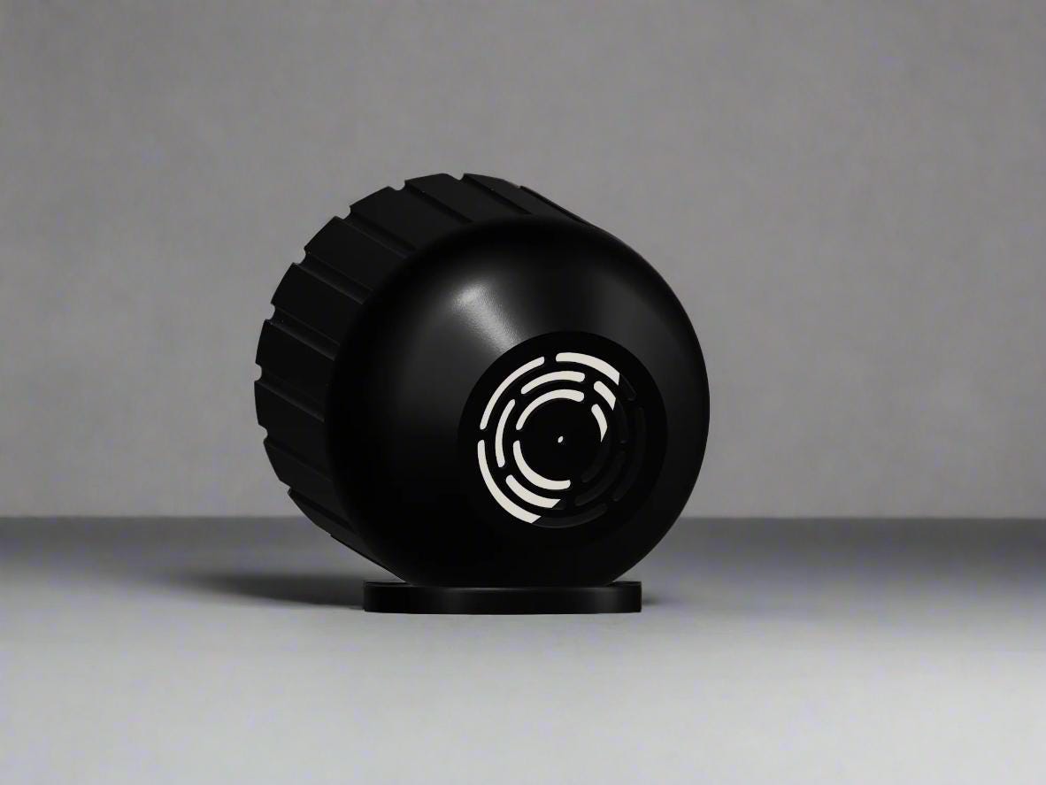 Modern 3D Printed Fluted Planter with Drainage Design