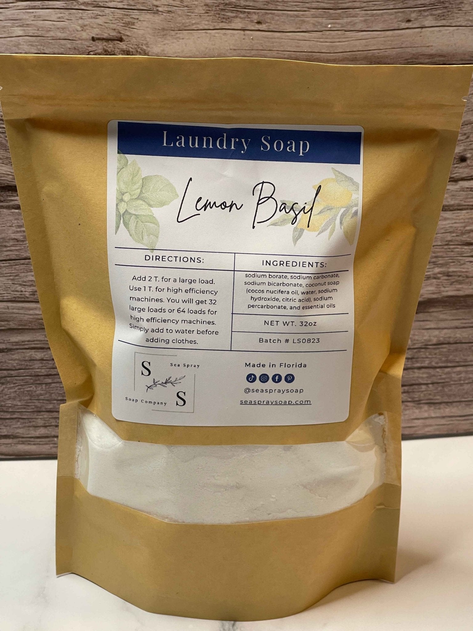 Natural Laundry Soap Eco-Friendly Gentle Fabric Cleaner
